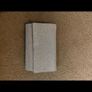 Sparkly Silver Clutch Purse